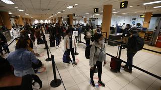Aeropuerto Jorge Chávez registra un promedio de 15 vuelos al día, según Lima Airport