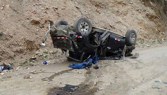 La Libertad: 5 muertos y 4 heridos dejó accidente de tránsito en Huamachuco. (Antena Norte Huamachuco)
