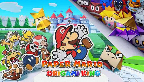 Gracias a su estilo de juego y aspecto visual, podremos vivir grandes aventuras con 'Paper Mario: The Origami King'.