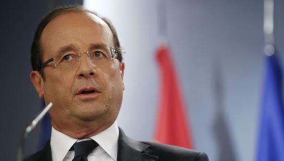 François Hollande ofreció conferencia de prensa en España. (Reuters)