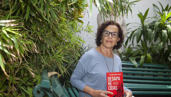 Teresina Muñoz-Nájar acaba de publicar el libro ‘Desaparecidas’. (Foto: Martin Pauca).