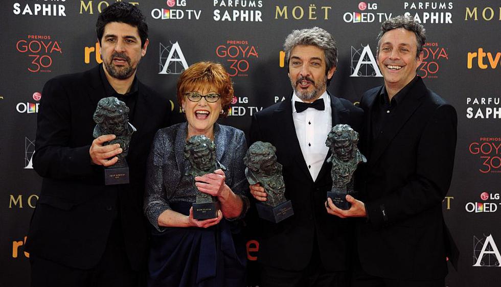Premios Goya 2016: Película 'Truman' fue la gran ganadora de la ceremonia. (EFE)