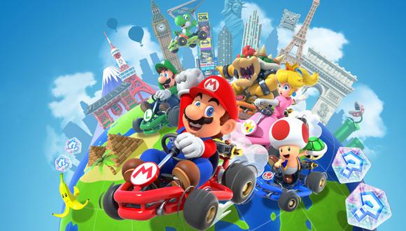 Mario Kart Tour ya se encuentra disponible en nuestro medio para dispositivos iOS y Android. (Nintendo)