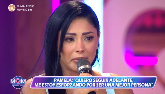 Pamela Franco dice que le fue fiel a Christian Domínguez. (Foto: captura)
