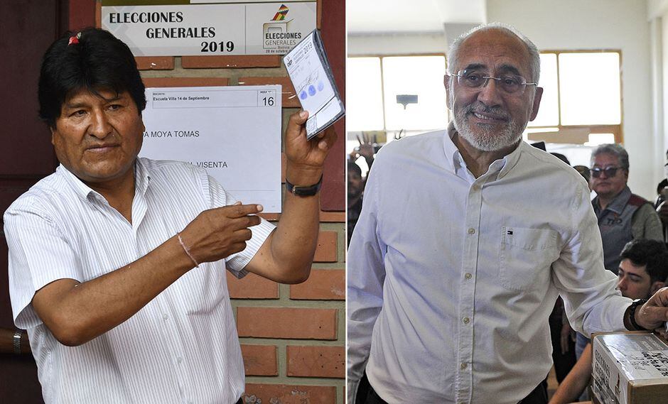 Resultado de imagen para resultados elecciones en bolivia