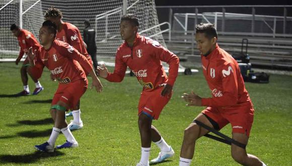 La selección peruana entrenó en Estados Unidos. (Foto: @SeleccionPeru)