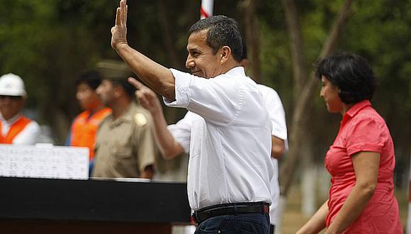 Ollanta Humala llegó a Lambayeque para presidir un Consejo de Ministros descentralizado. (Perú21)