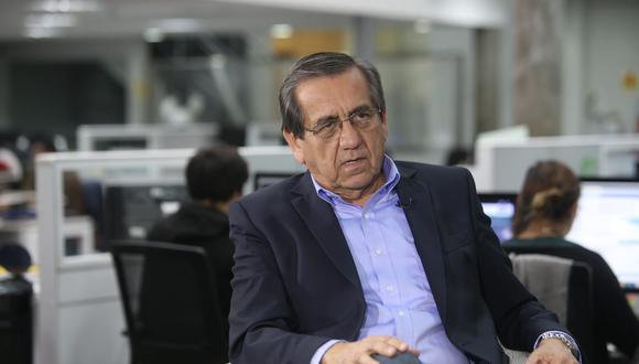 Jorge del Castillo consideró que la remoción de los fiscales no es motivo para plantear una cuestión de confianza al Legislativo. (FOTO: GEC)