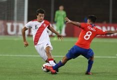 Perú cayó 3-2 frente a Chile por el hexagonal final del Sudamericano Sub 17