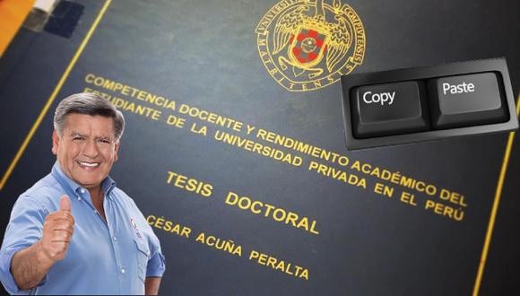 César Acuña esta siendo investigado por la Universidad Complutense. (Marco Sifuentes)