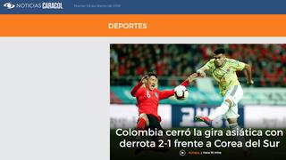 Colombia vs. Corea del Sur: la reacción de la prensa por la caída de los 'cafeteros' [GALERÍA]