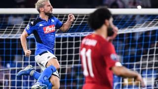 Napoli venció 2-0 al Liverpool por la Champions League [FOTOS]