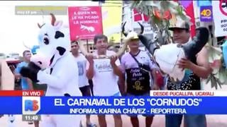 Carnaval de cachudos: Pucallpa celebra así sus ‘cuernavales’ [VIDEO]