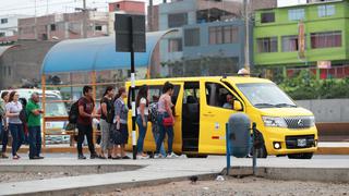 Congreso aprueba por insistencia legalizar transporte interprovincial de taxis colectivos