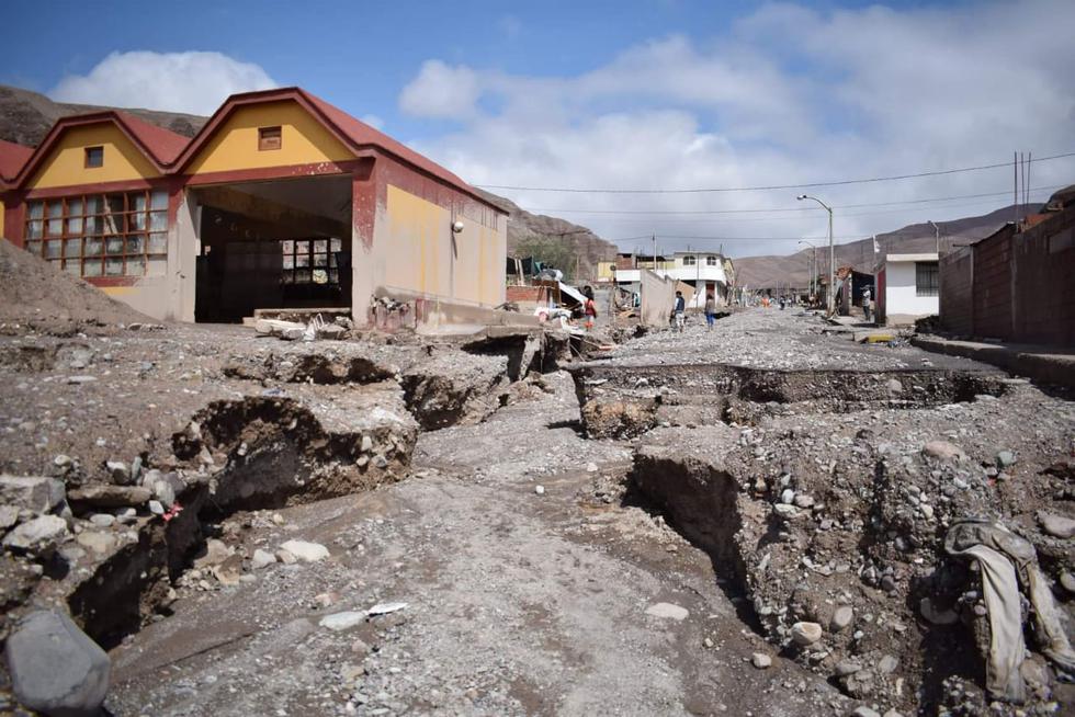 Piden reubicación de centro poblado Mirave. (Foto: COER-Tacna)