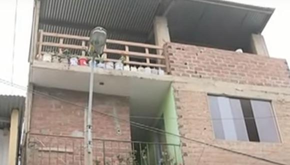 Villa María del Triunfo: hombre cae desde el tercer piso durante sismo de 5.6 en Lima. (Foto: captura Buenos días Perú)