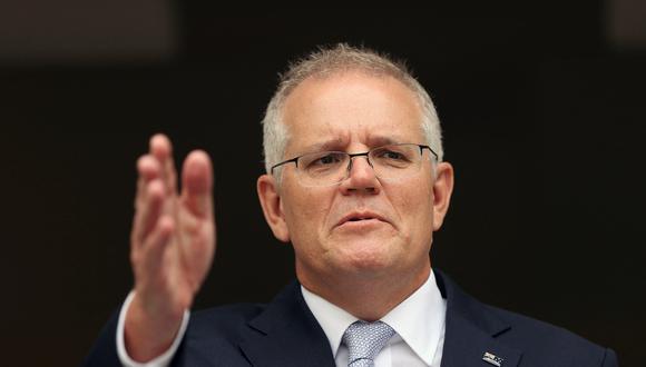 El primer ministro australiano Scott Morrison. (Foto: STRINGER / NO BYELINE / AFP)
