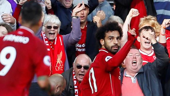 Mohamed Salah alcanzó impresionante marca con Liverpool. (Reuters / ESPN)