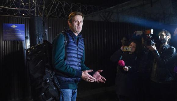 Navalny viaja a Estrasburgo, la ciudad del este de Francia donde tiene su sede el Tribunal Europeo de Derechos Humanos. (Foto: AFP)