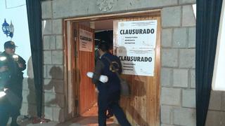 Clausuran cuatro discotecas en Cusco que no acataron medida del Gobierno ante avance del coronavirus
