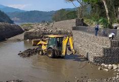 Culmina construcción de defensa ribereña del río Apurímac a fin de evitar desbordes