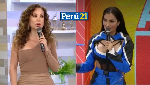 La cantante peruana asegura que salió feliz tras su presentación en el evento.