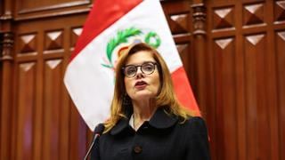 Premier no reconoce renuncia de Mercedes Araoz: “Lo hizo ante el Congreso y ya no existe”