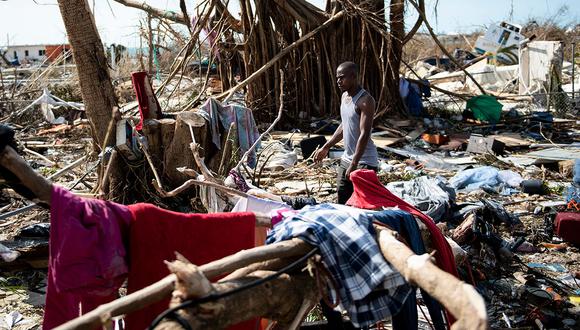 Huracán Dorian ha cobrado hasta el momento la vida de 30 personas. La cifra podría subir. (Foto: AFP)