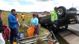 Tres fallecidos y dos heridos dejan accidentes en la provincia de Azángaro en Puno