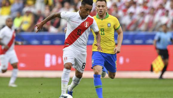 Christian Cueva se motivó con mensaje previo a la final de la Copa América. (Foto: AFP)