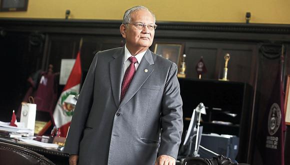 Jorge Alva Hurtado. Rector de la UNI. (Perú21)