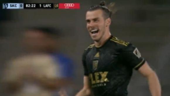 Gol de Gareth Bale para el 2-0 de Los Angeles FC vs. Sporting Kansas City. (Captura: MLS)