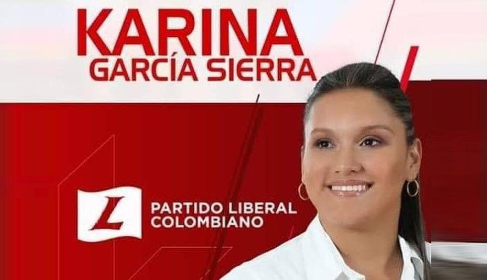 Karina García Sierra, candidata a la alcaldía de Suárez en Colombia, fue hallada muerta. (Facebook)