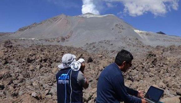 Vulcanólogos del IGP expondrán ante la comunidad internacional los trabajos desarrollados sobre los volcanes Misti, Huaynaputina, Purupuruni y Casiri.. (Foto: Andina)