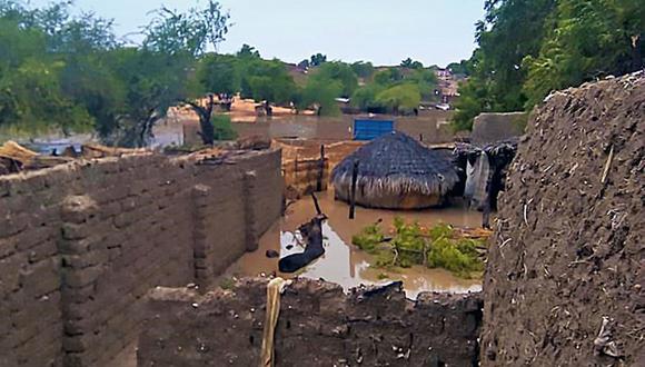 Níger sufre por las lluvias torrenciales que caen en su territorio. (Foto: Twitter @OCHA_Niger)