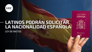Ley de nietos: en qué consiste la norma por la que los latinos podrán obtener la ciudadanía española