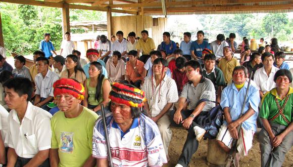 Comunidad Wampís llegó a acuerdo con el Gobierno Central para enfrentar la minería ilegal. Foto: Amazon Watc