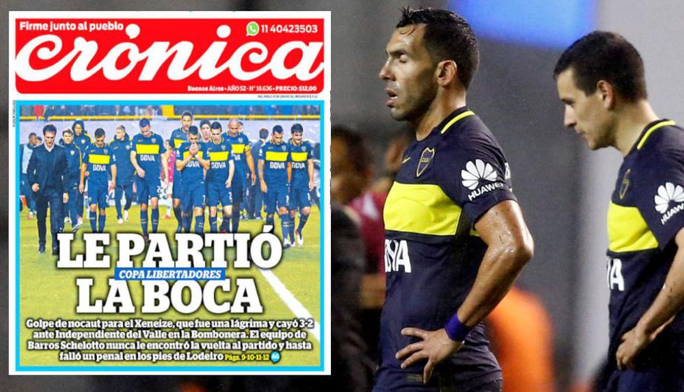 Boca Juniors: Prensa argentina criticó duramente su eliminación de la Copa Libertadores. (Reuters)