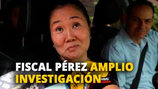 Keiko Fujimori: Fiscal Pérez amplió investigación preparatoria e incluyó asociación ilícita y falsedad genérica [VIDEO]
