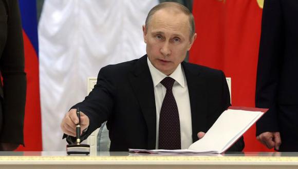 Crimea: Vladimir Putin promulga su anexión a Rusia. (Reuters)