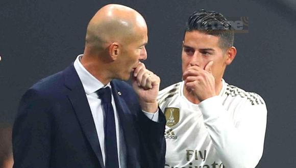James Rodríguez vivió cuatro temporadas en el Real Madrid. (Foto: AFP)