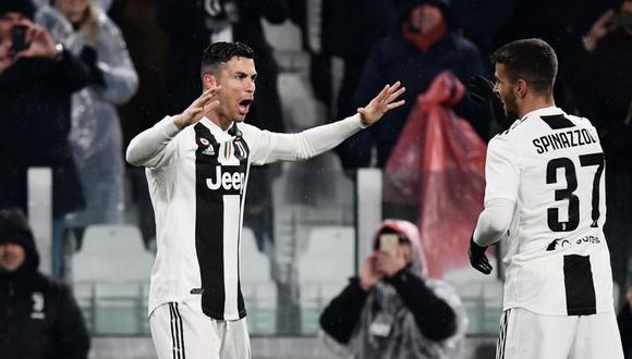 Juventus vs. Frosinone se miden por la fecha 24 de la Serie A. (Foto: AFP)