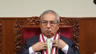 Junta de Fiscales Supremos evalúa situación de Pedro Chávarry