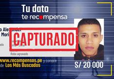 San Borja: Policía Nacional captura a asaltante de cambistas que figuraba en Programa de Recompensas