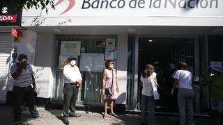 700,000 beneficiarios de Bono S/380 sin cuenta bancaria podrán cobrar desde hoy en Banco de la Nación