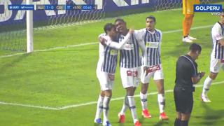 Alianza Lima vs. Sporting Cristal: Gol de Aldair Fuentes adelantó a los 'íntimos' en Matute [VIDEO]