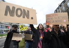 Incrementan las protestas en Francia en contra de la reforma de pensiones
