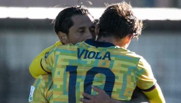 Gianluca Lapadula anotó el gol del empate a uno ante Südtirol por la Serie B. (Foto: Cagliari Calcio)