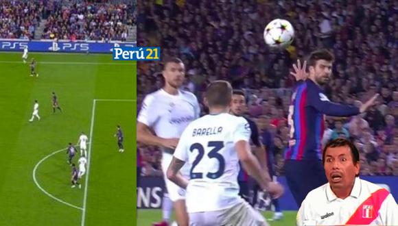 El grosero error con el cual Piqué dejó en 'emergencia' al Barcelona de Xavi en la Champions League.