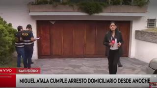 Miguel Atala pasó su primera noche de arresto domiciliario